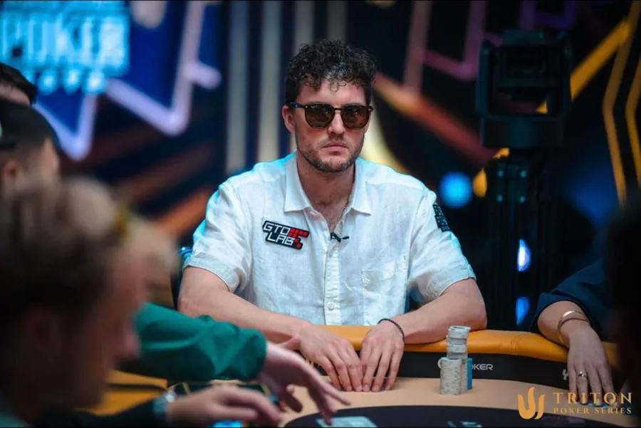 Thomas Boivin at the Triton Poker Series